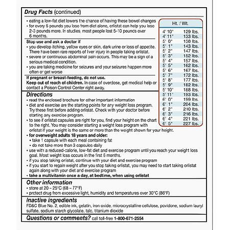 Alli Orlistat Weight Management Capsules – 120 Count