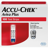 Accu-Chek Aviva Plus - 100 bandelettes de test : surveillance précise de la glycémie pour une santé optimale
