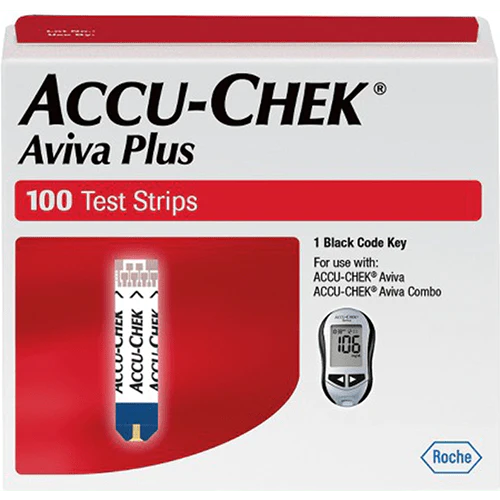 Accu-Chek Aviva Plus - 100 Test Strips