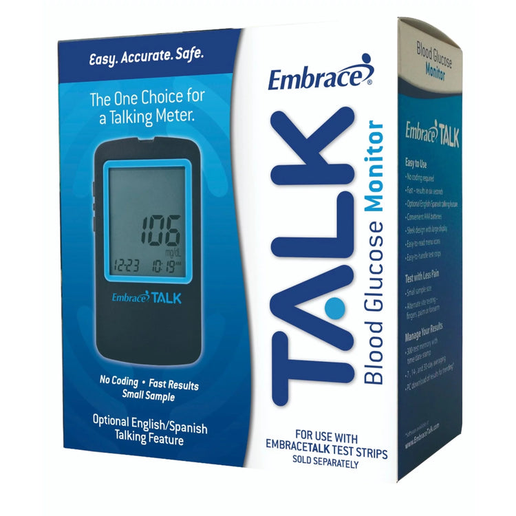 Embrace Talk  Talking Blood Glucose Meter