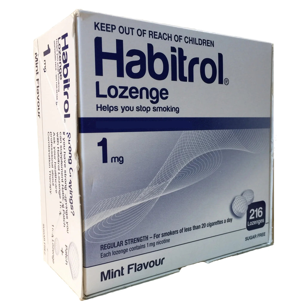 Habitrol 1mg Bulk Mint Lozenge 216 piece