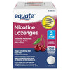 Equate Nicotine Lozenge 2 mg, Cherry Flavor, Stop Smoking Aid, 108 Count