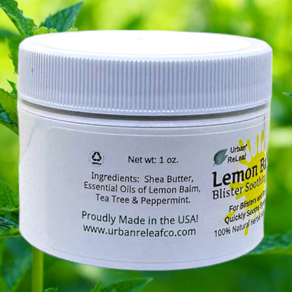 Lemon Balm Blister Soothing Salve