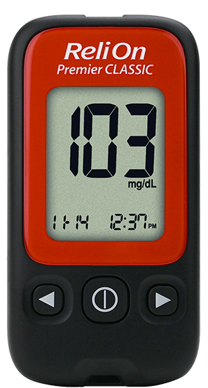 ReliOn Premier CLASSIC Blood Glucose Monitoring System