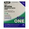 Rugby Nicotine Transdermal System Patch Step 1