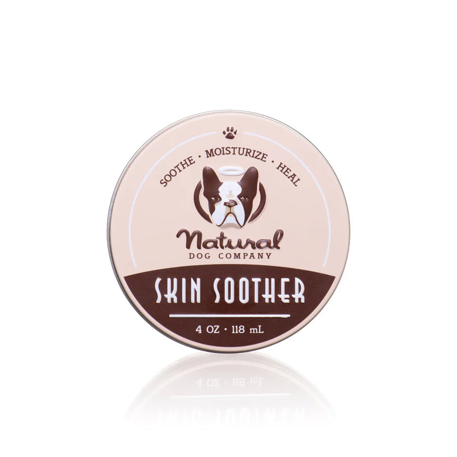 Natural Dog Company Skin Soother Dog Healing Balm, 2-fl oz tin