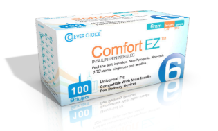 Clever Choice Comfort EZ Insulin Pen Needles - 31G 6mm