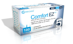 Clever Choice Comfort EZ Insulin Pen Needles - 33G 5mm