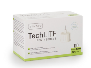 TechLITE Standard Insulin Pen Needle 4 mm Length