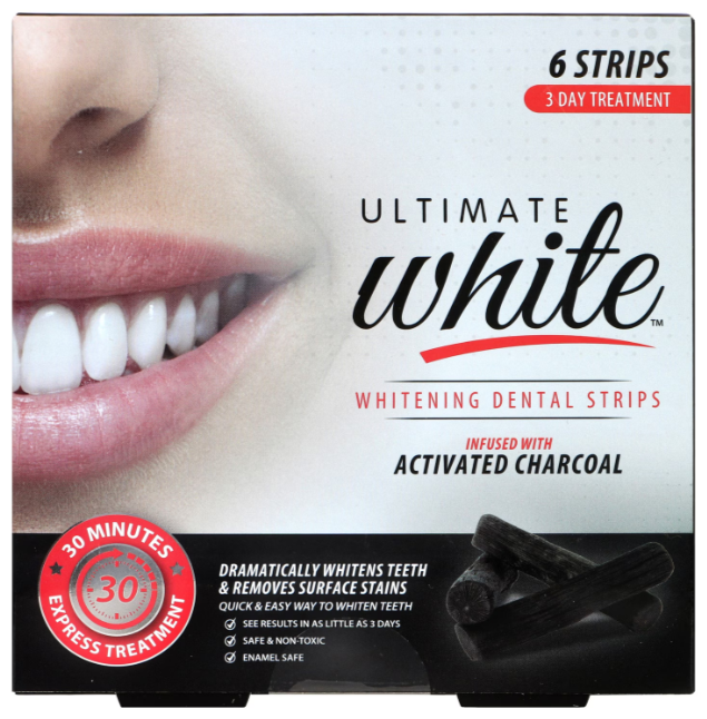 Ultimate White Whitening Dental Strips, 6-ct.