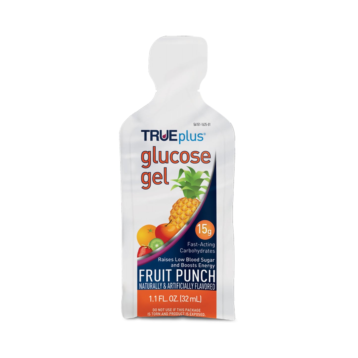 TRUEplus® Glucose Gel, Fruit Punch Flavor - Gel Pouch