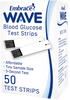 embrace wave Test Strips 50