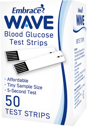 embrace wave Test Strips 50