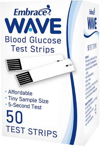 embrace wave Test Strips 50