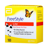 Freestyle Lite - 100 bandelettes de test pour une surveillance de la glycémie sans tracas 