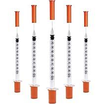 3/10cc 31G x(6mm)  5/16" x1/2 Unit Syringes