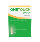 Bandelettes de test One Touch Verio 50 : gestion fiable du diabète 