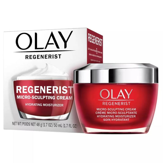 Olay Regenerist Micro-Sculpting Cream Hydrating Moisturizer 1.7 oz