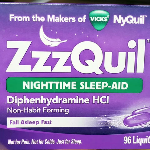 Vicks ZzzQuil Nighttime Sleep-Aid Liquicaps (96 ct.)