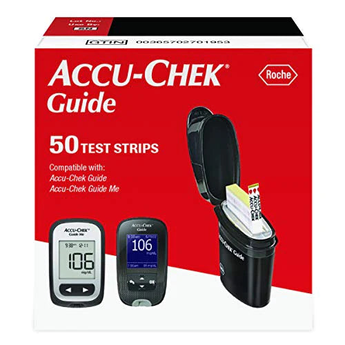 Guide Accu-Chek - Optimisez la gestion de votre diabète avec 50 bandelettes de test