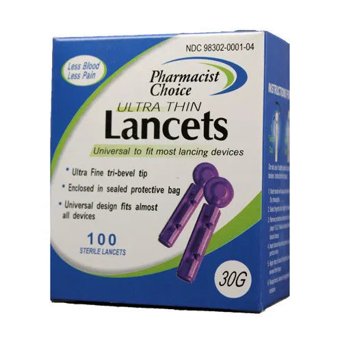 Pharmacist Choice Universal Lancets - 30G