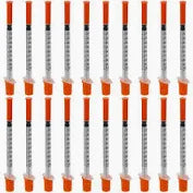 1cc 28G x 1/2"  Insulin Syringes