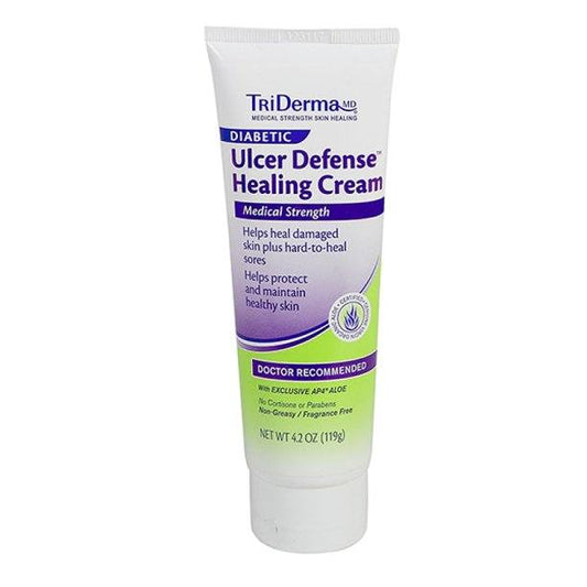 TriDerma Diabetic Ulcer Defense Healing Cream 4.2 oz